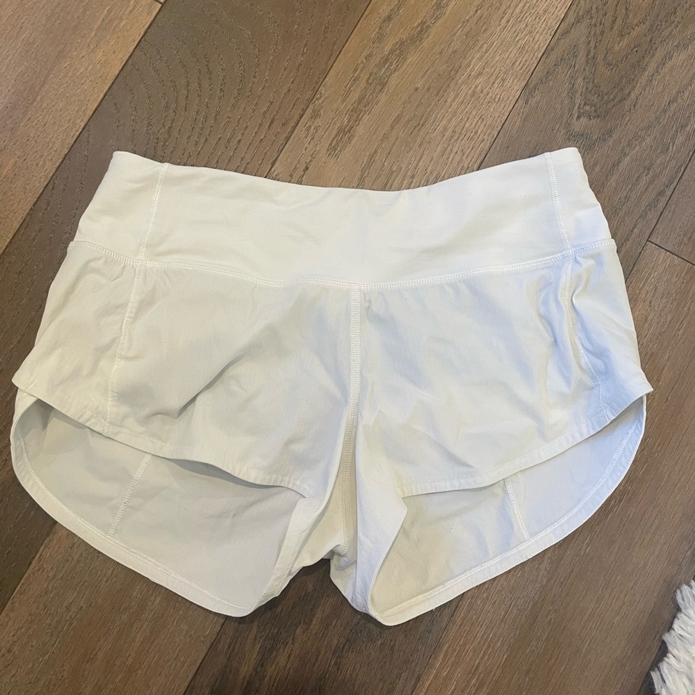 White LULULEMON speed up!